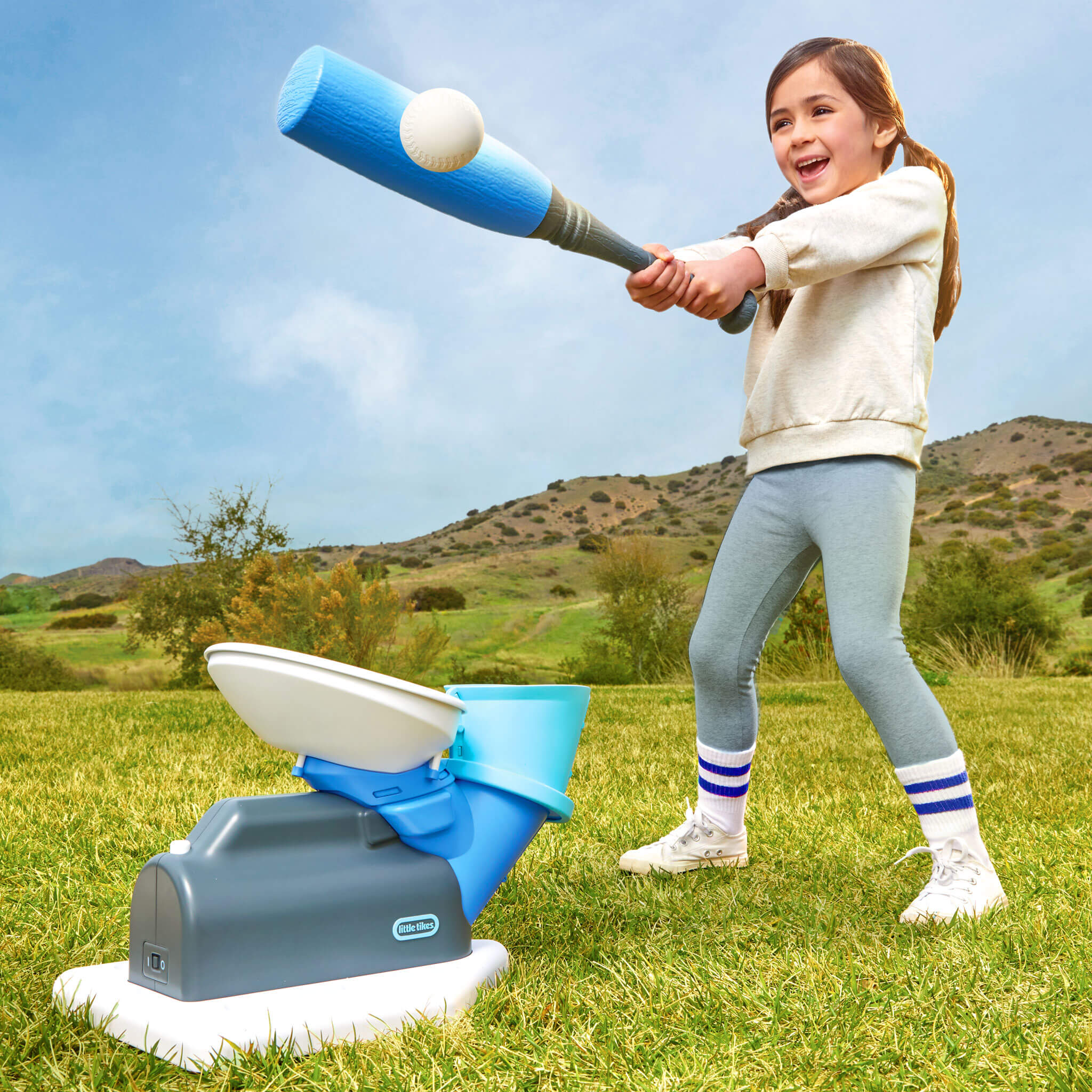 2-in-1 Pop 'n Pitch Trainer – Automated Pitching Machine