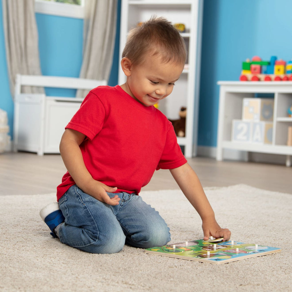 Farm Peg Puzzle - 8 pieces