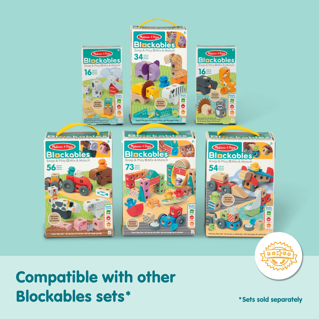 Blockables™ Farm Friends Play Set