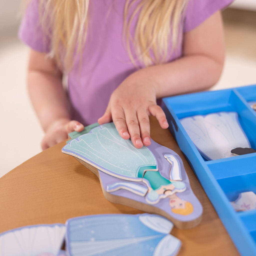 Disney Princess Cinderella Wooden Magnetic Dress-Up